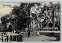 24534 W2350 Neumünster , Holst - Teich Aussichtsplatz