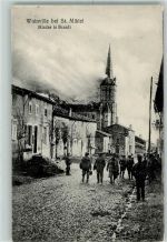 55300 Saint-Mihiel 1917 - Feldpost WK I Kirche Woinville