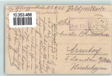 45600 Sully-sur-Loire 1915 - Schloss Saint Benoit Feldpost WK I