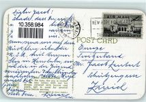 Honolulu 1955 - Ort lt. Stempel