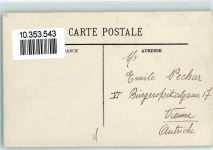 65100 Lourdes 1926 - Prozession Kirche