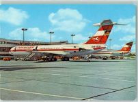 O1189 Schönefeld Flughafen Düsenmaschine IL 62 Flughafen