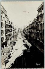 Alger Algier 1920 - Straßenbild Rue Micheler AK