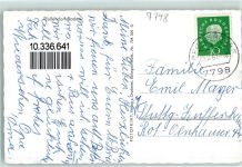 88630 W7798 Pfullendorf , Baden - Gebsentor