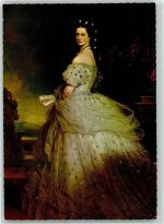 Copie nach Winterhalter AK Kaiserin Elisabeth / Sissi