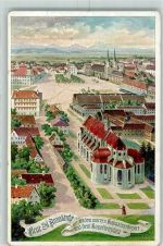 94424 W8382 Arnstorf Gebrauchsspuren St. Annakirche Kapuzinerkloster Künstlereindruck