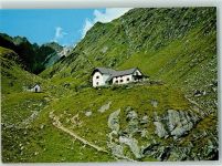 Lodner Hütte - Beschreibung aufgeklebt Hüttenstempel