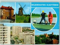 Allenstein Olsztyn - Windmühle Angler Burg