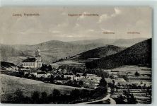 88490 Lusse 1916 - Kirche Feldpost WK I