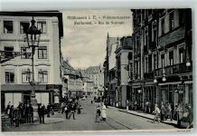 68100 Mulhouse Mülhausen 1909 - Widemannsgasse