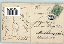 68100 Mulhouse Mülhausen 1909 - Widemannsgasse