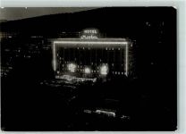 Zlin Gottwaldov - Hotel Moskva Nacht Beleuchtung