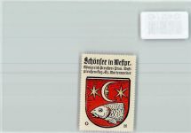 Schönsee Kowalewo Pomorskie - Vignette Wappen Kaffee Hag ca 1920-1940
