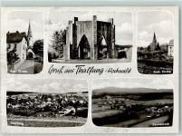 54424 W5509 Thalfang - Ehrenmal Ev. Kirche Deuselbach Kath. Kirche