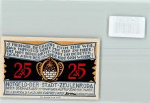 07937 O6570 Zeulenroda - Notgeld