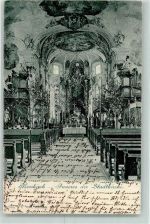 88605 W7790 Meßkirch 1902 - Stadtkirche Innen