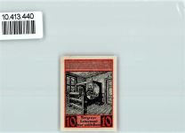 29468 W3134 Bergen Dumme - Notgeld Weber