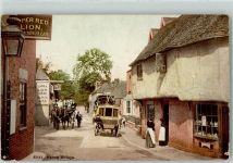Herne Bay 1912 - Herne Village, Postkutsche AK