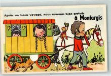45200 Montargis 1965 AK mit Leporello Chie des Arts photomecaniques Nr. 73 AK