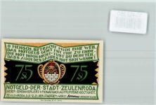 07937 O6570 Zeulenroda - Notgeld