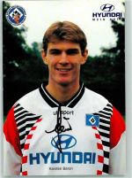 W2000 Hamburg Karsten Bäron HSV , sign. Fußball