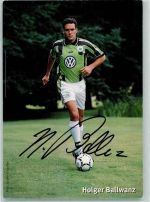 W3180 Wolfsburg Autogrammkarte Holger Ballwanz VfL Wolfsburg sign. Fußball KEINE AK