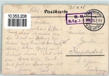 55100 Verdun 1915 - Feldpost WK I 25. Inf.Div.