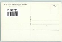 Küstenschiff Roland AK Norddeutscher Lloyd Foto AK