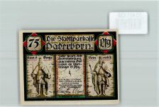 33098 W4790 Paderborn - Notgeld Karl d. Große u. Heinrich II.