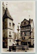 91781 W8832 Weißenburg i Bay - Schweppermannsbrunnen Gasthaus Albrecht Dürer Stube