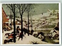 sign. Peter Brueghel Heimkehr der Jäger Künstler