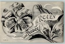 76000 Rouen 1916 - Kirche Kleeblatt