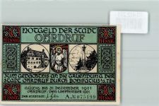 99885 O5807 Ohrdruf - Notgeld Apostel Bonivatius Papst Gregor II.