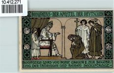 99885 O5807 Ohrdruf - Notgeld Apostel Bonivatius Papst Gregor II.