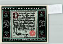 46045 W4200 Osterfeld - Notgeld Die Sage von Burg Vondern