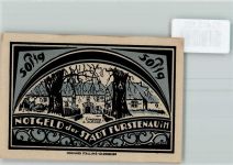 49584 W4557 Fürstenau b Bramsche, Hase - Notgeld Schloß Eingang