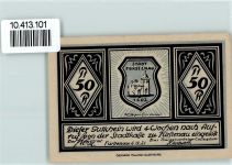 49584 W4557 Fürstenau b Bramsche, Hase - Notgeld Schloß Eingang