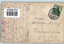 65812 W6232 Bad Soden am Taunus Gebrauchsspuren 1914 Blick vom Dachberg