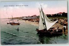 17419 O2252 Seebad Ahlbeck - Blick auf den Strand