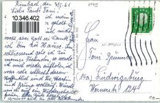 64668 W6149 Rimbach , Odenw - Ev. Kirche Kath. Kirche Schlossgasse