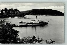 24960 W2392 Glücksburg Ostsee - Landungsbrücke Dampfschiff