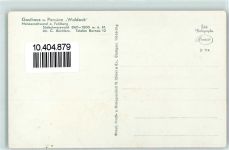 79837 W7821 Menzenschwand - Gasthaus u. Pension Waldeck