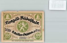 07407 O6820 Rudolstadt - Notgeld Glocke