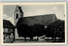 79576 W7858 Weil am Rhein - Ev. Kirche Kriegerdenkmal
