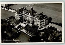 08371 O9610 Glauchau - Stadtkrankenhaus Parkanlage Fliegeraufnahme