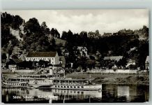 01824 O8324 Rathen Kurort , Sachs - Raddampfer Dresden