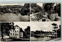 08258 O9659 Markneukirchen - Gewerbemuseum Schwimmbad Thälmann Platz