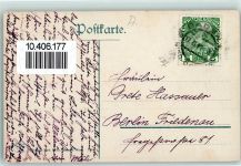 2500 Baden 1911 - Burgruine Rauhenstein Wanderer