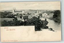 09306 O9290 Rochlitz - Brücke Mulde Schloss Kirche