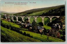98739 O6427 Wallendorf - Eisenbahnbrücke Viadukt Bock-Wallendorf